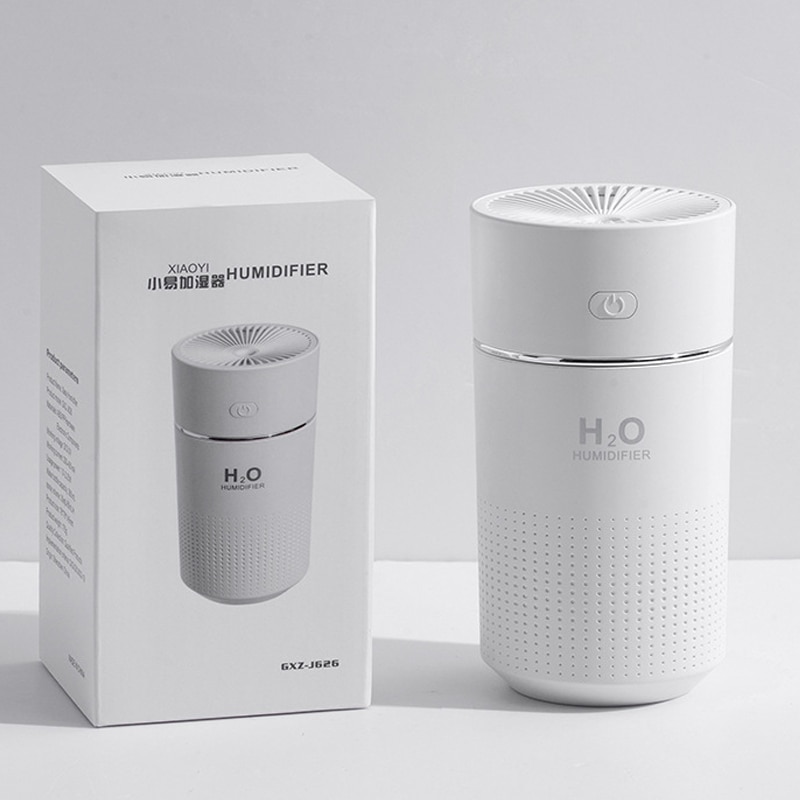 360ml Car Capacity Air Humidifier USB Rechargeable Wireless Ultrasonic Aroma Water Mist Diffuser Home Light Humidificador