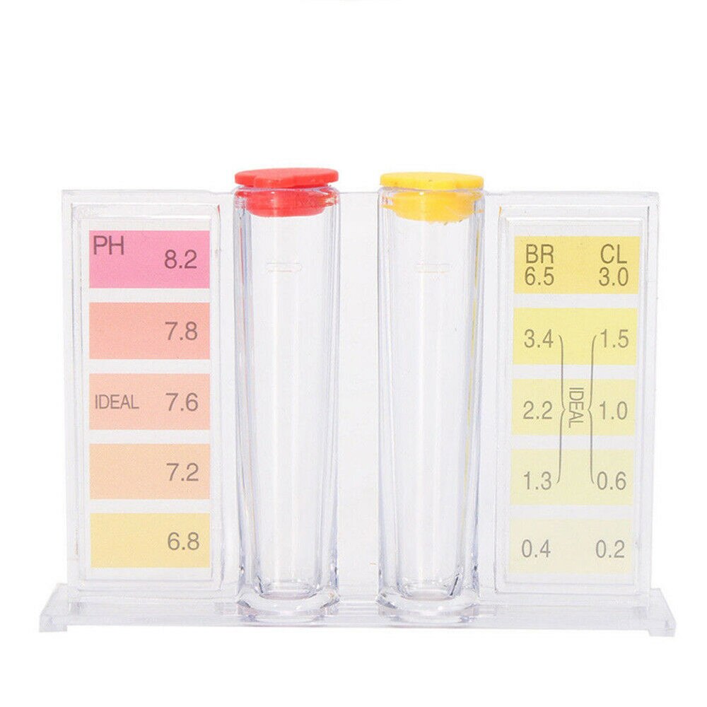 PH Water Test Kit Chlorine Testing Kit For Swimming Pool 1 Set