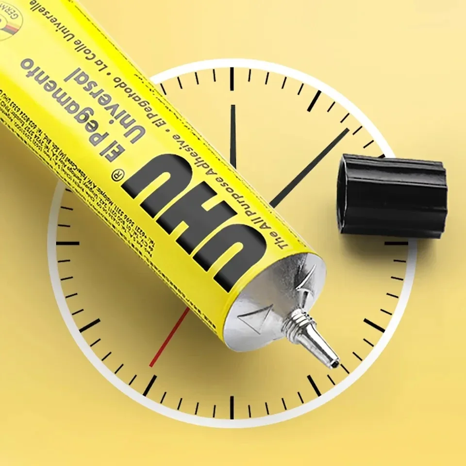 La super colla tedesca UHU ah molto buona tenacità Colla morbida multifunzionale super colla per umore Tessile Porcellana Pape Gomma metallica