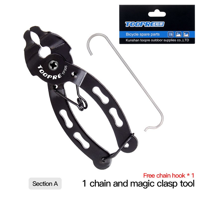 Bicycle Bike Open Close Chain Link Magic Buckle Removal Quick Repair Tool Chain magic buckle pliers chain installation tool