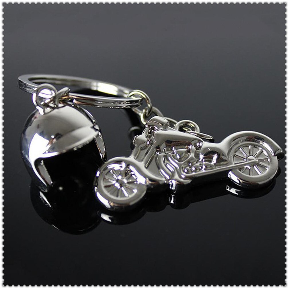 Classique 3d moto casque alliage porte-clés porte-clés clé chian pour SUZUKI RGV250 VS800 intrus VZ800 Marauder Bandit 650S