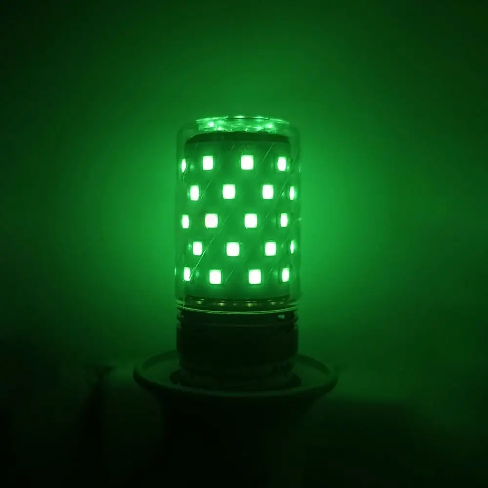E14 E27 LED-Mais-Glühbirnen mit Schraubsockel, bunt, 85–265 V, bunte LED-Lampe, Aluminium, kein Flimmern, Maislampe, Heimdekoration