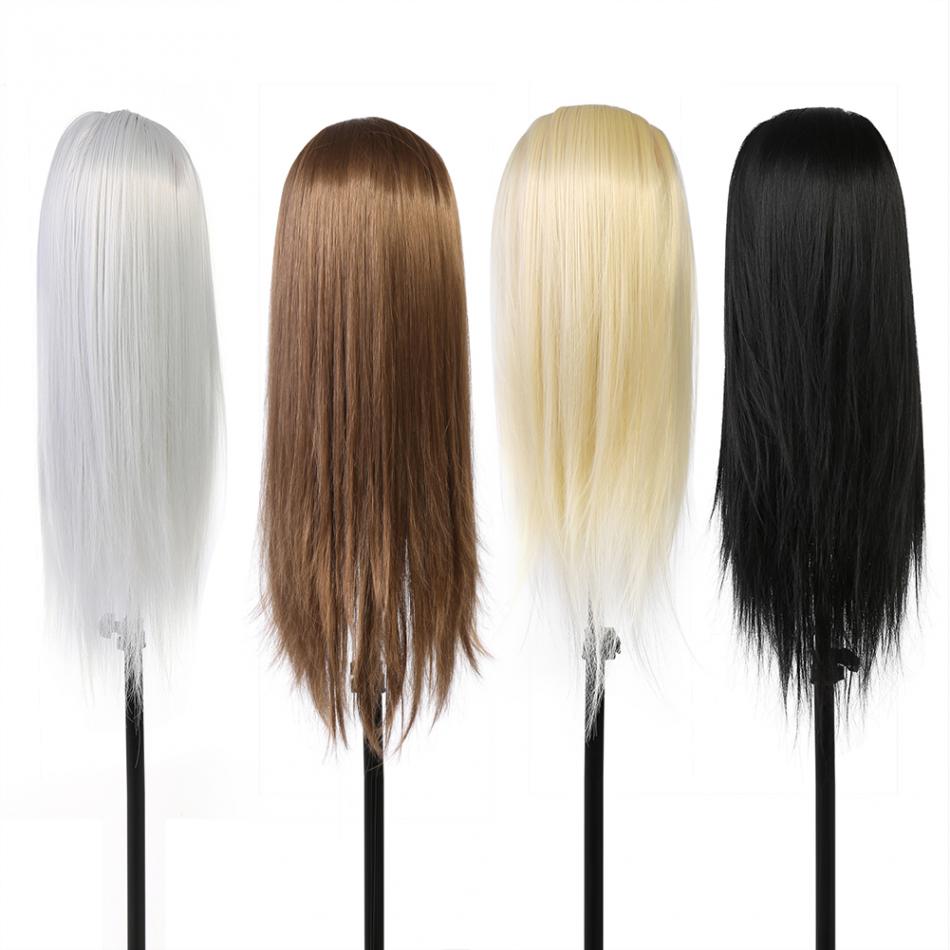 Hair Salon Cosmetology Hairdressing Practice Head Mannequin Dolls Salon Hair Styling Tools