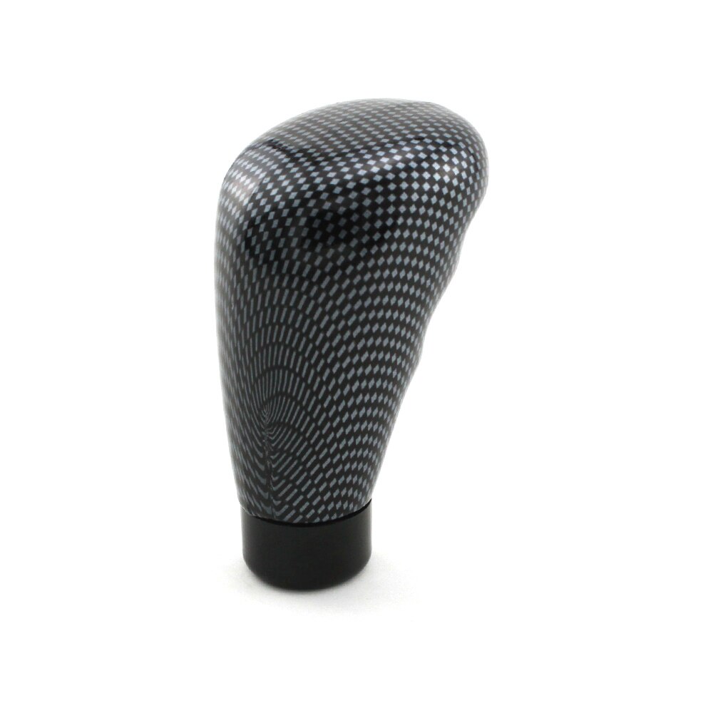 Racing Auto Shift Knob Universal Car Manual Gear Shifter Lever Stick ABS Material Peach Wood Style Carbon Fiber Look: Carbon Fiber Look
