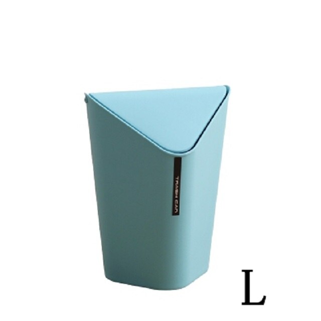 2PC Plastic Trash Can Office Desktop Mini Dustbin Kitchen Bathroom Living Room Waste Bins Bucket Household Cleaning Accessories: 13