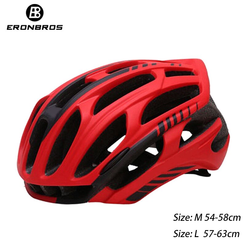 Cycling Helmet With LED Red Tail Light Road Mountain bicycle Helmet Ultralight MTB Helmet Sport bike helmet capacete ciclismo: red Black / M (54cm-58cm)