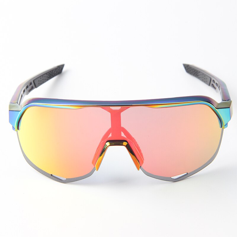 Outdoor Cycling 100 s2 occhiali da sole da uomo bici occhiali Anti-UV moto sport Mountain Bike UV400 Set di occhiali fotocromatici
