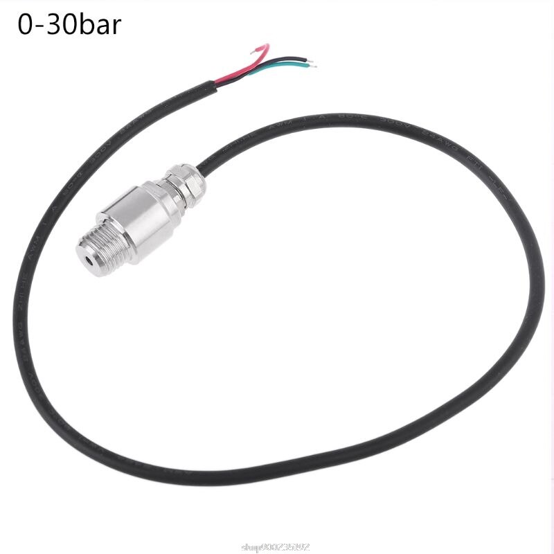 Transductor de presión DC 5V 1/4 NPT, Sensor transmisor de acero inoxidable, aceite, aire y agua, 10/20/30 Bar, O20 20,