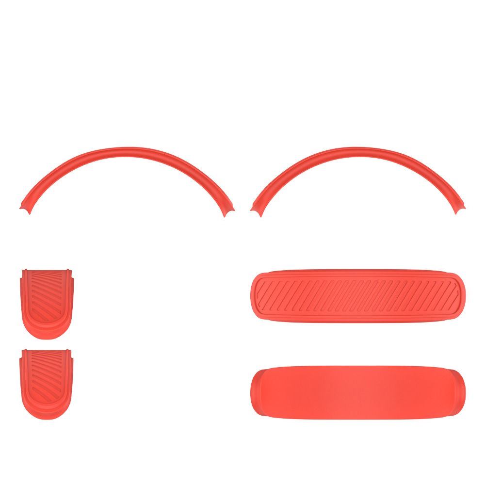 Funda de silicona colorida para diadema, funda de cojín lavable de repuesto para diadema, accesorios para auriculares, funda protectora para AirPods Max: Caqui