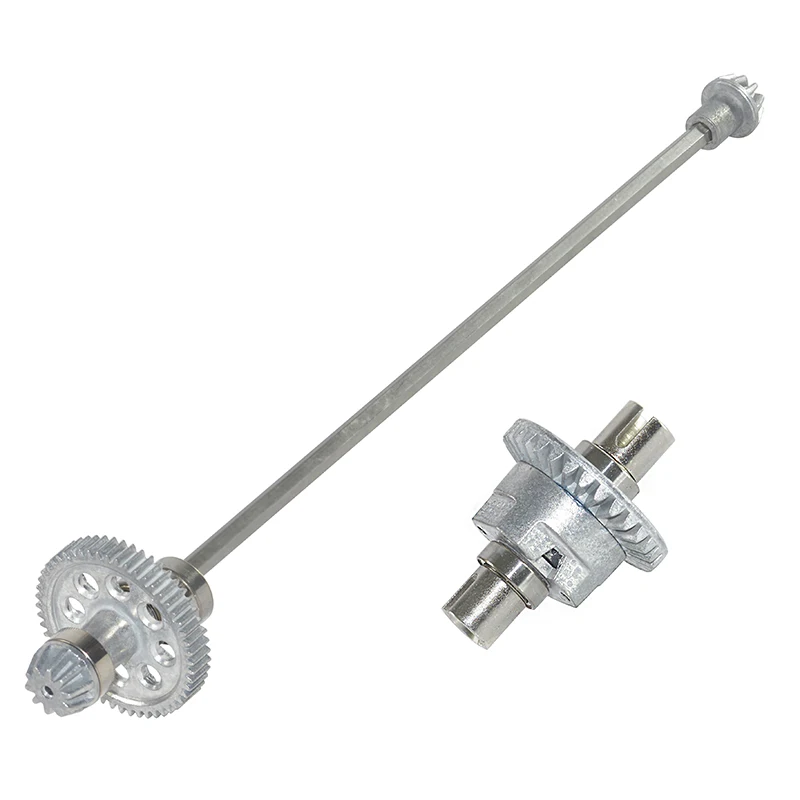 Helmetall huvudaxel drivaxel med kugghjul lagersats för hosim xlh 9125 rc bil reservdelar uppgraderingstillbehör: Röd