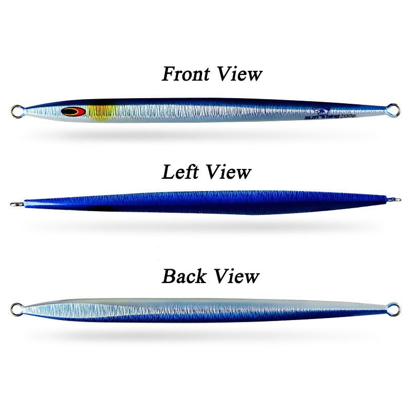 Lika snabba jiggar locka vertikal sportfiskare sjunkande glöd metalljigg 150 g 200 g 250 g 300g hastighet fallande jigging metallfiske locka vertikalt bete