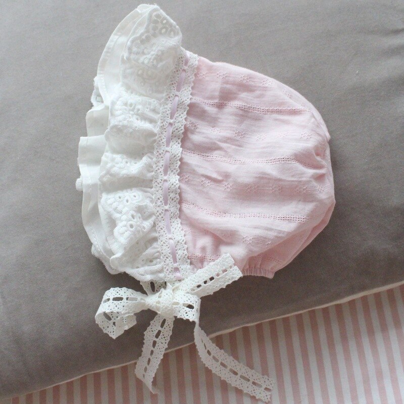 Lolita lace Spanish Princess Maid hats baby photography props toddler girls kids hat bonnet turban