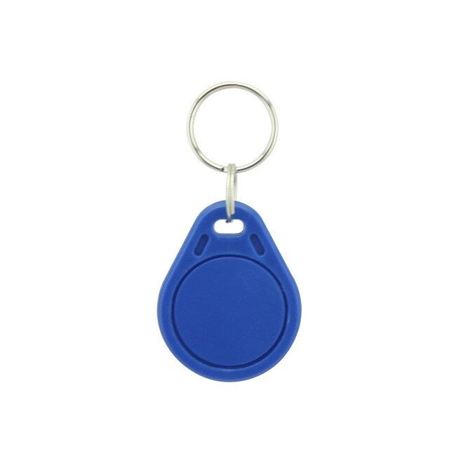 6 Colors EM4305 T5577 Copy Rewrite Rewritable Duplicate RFID Tag Can Copy 125KHz EM4100 Card Proximity Token Keyfobs Ring: Blue