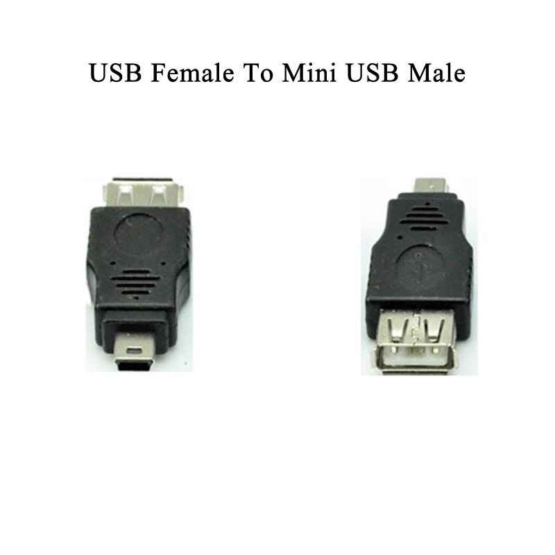 5 STKS Micro USB USB Mannelijke Vrouwelijke naar Mini USB 5 Pin Man Vrouw Plug Adapter Changer Converter Adapter: USB F To Mini M