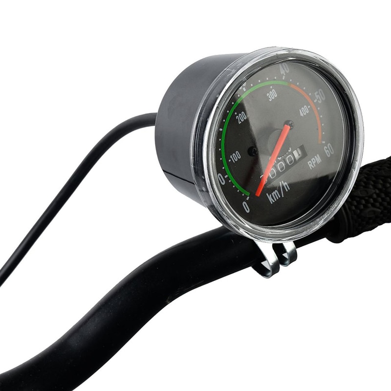 Mechanical Classic Retro Cycling Odometer Speedometer Accessory Computer Odometer Stopwatch Wired Speedometer for 28/29inch