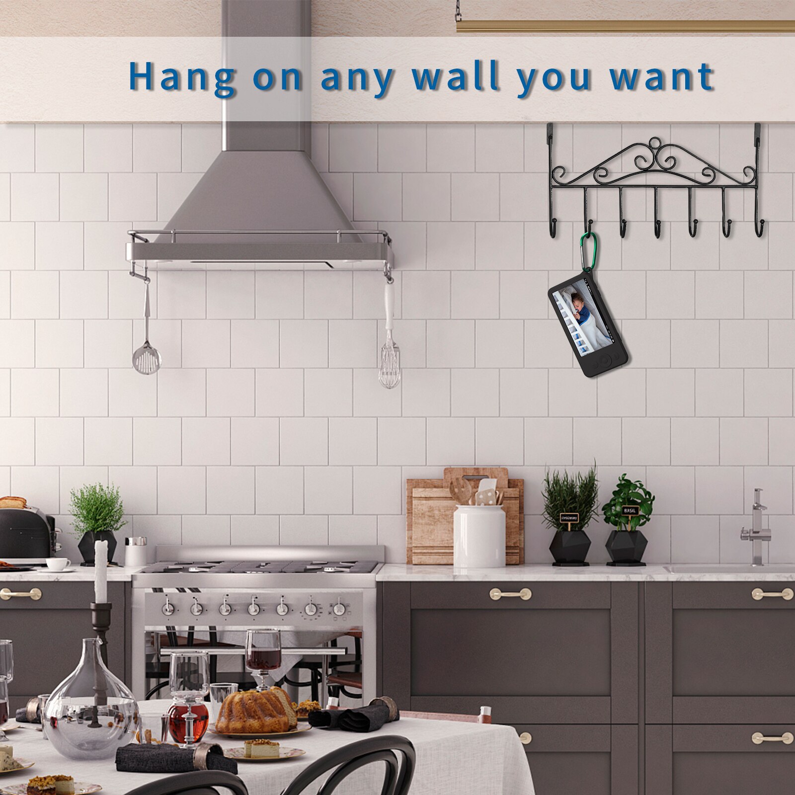 Coque de protection en Silicone pour babyphone vidéo, pour écran 5 &quot;, accessoires de sécurité Eufy