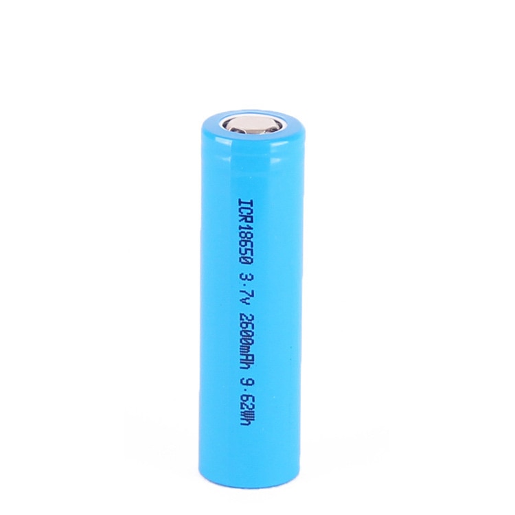 18650 2600 mah 3.7v li-ion oplaadbare batterij voor led-zaklampen li-ion batterijen