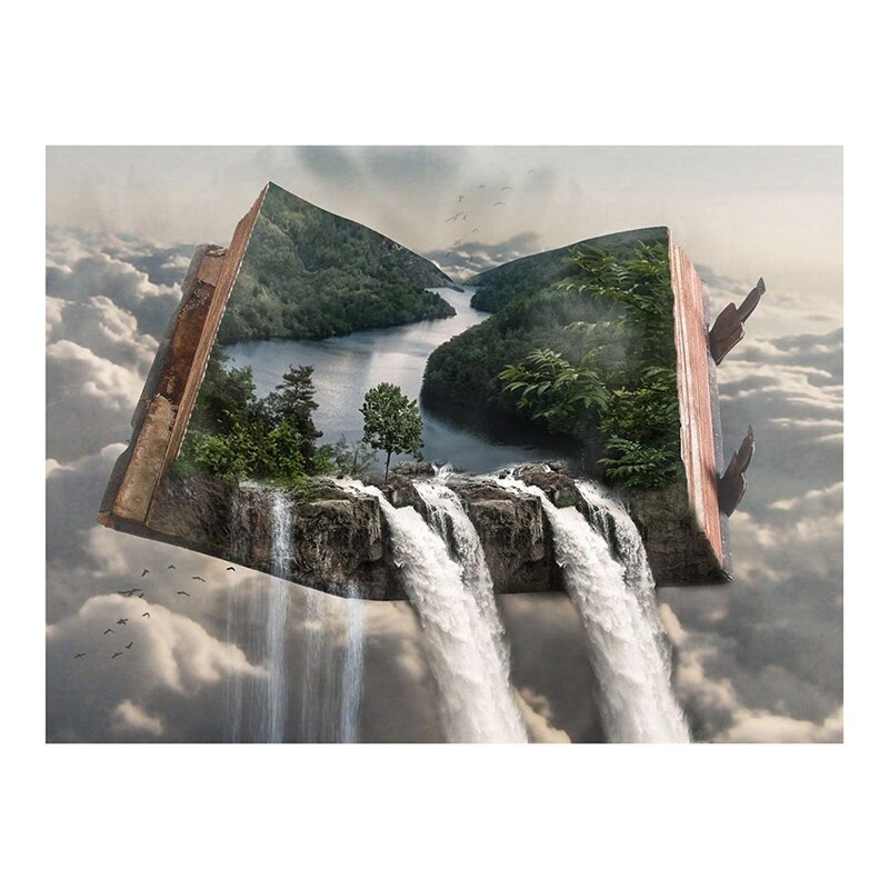 DIY 5D Diamond Painting By Number Kits Crystal Rhinestone Diamond Painting Full Drill Embroidery: Default Title