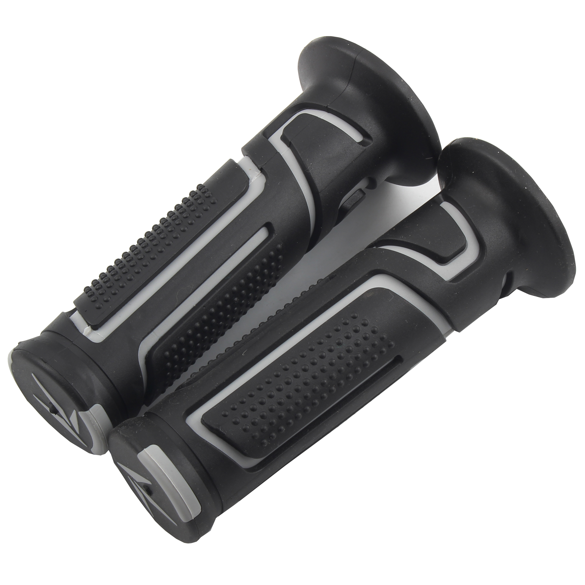 Empuñaduras universales de 22mm y 24mm, empuñaduras de manillar de motocicleta Dirt Pit Bike, manija de freno de motocicleta para Yamaha Kawasaki Suzuki: Verde militar