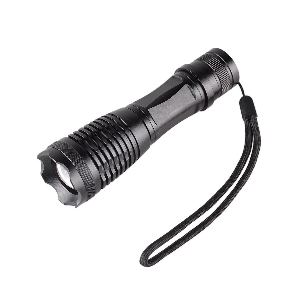 LED Flashlight XM-L T6 1000LM Torch 5 Modes Zoom Flashlight Camping lamp SET Contains 18650 batteries and chargers