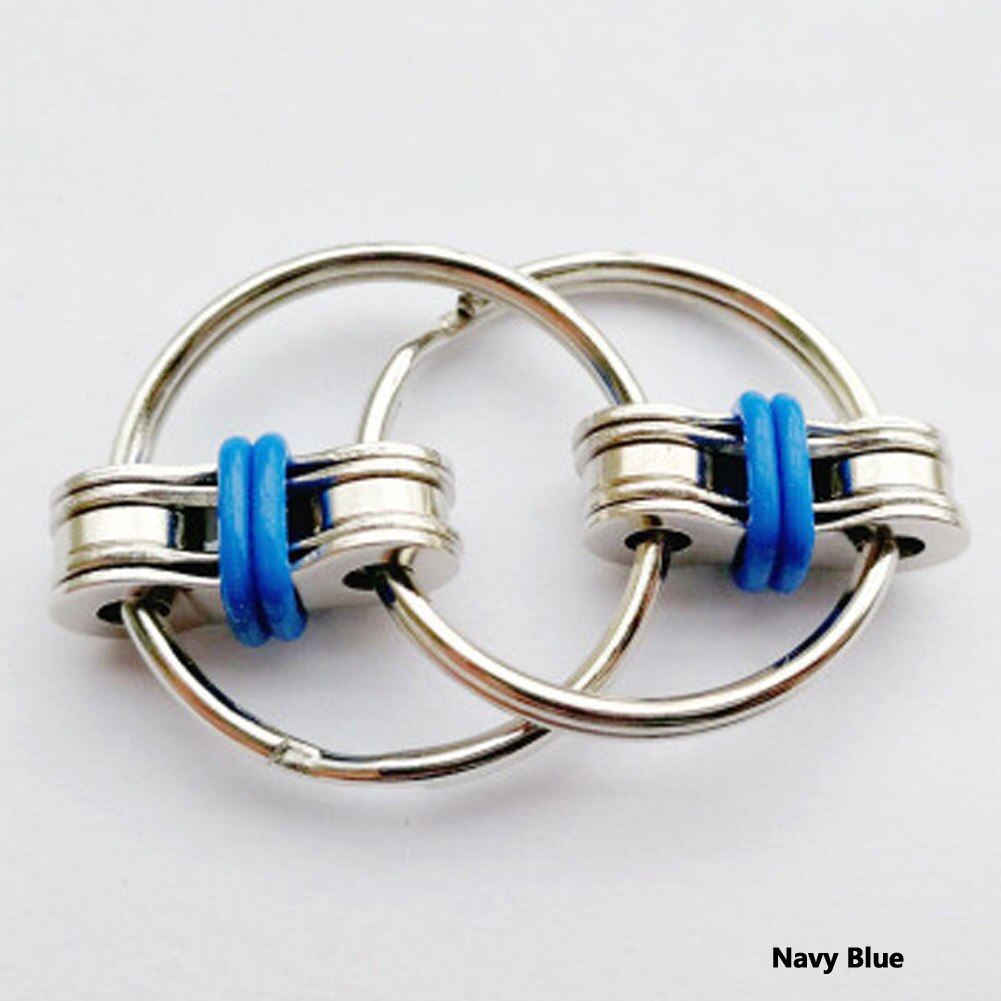 1 Uds. Cadena de juguete para niños Fidget toy Hands Spinner llavero juguetes para aliviar el estrés TDAH superior: NB