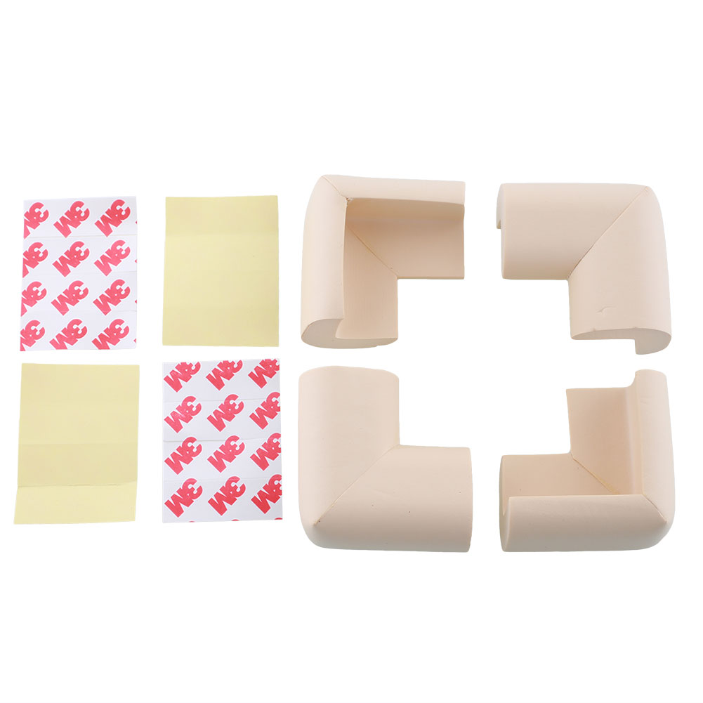 Baby Kids Kind Veiligheid Tafelrand Bescherming Corner Waterontharder Protector: White