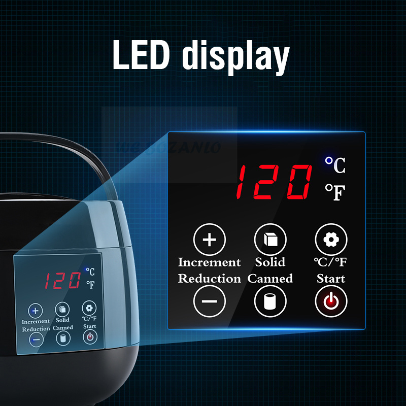 Riscaldatore di cera professionale intelligente Scaldacera Macchina per la depilazione terme Mani Piedi Epilatore Depilatorio Paraffina Ceretta