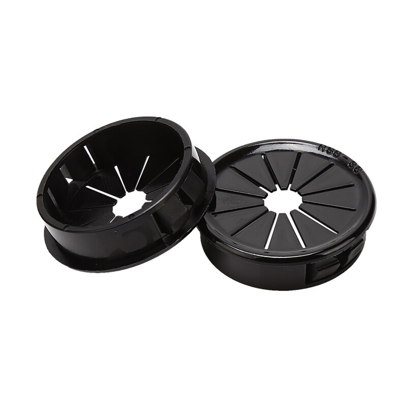 10pcs Plastic buckle Desk Wire Hole Cover Dust plug computer Grommet 35mm Table Cable Outlet Port seal rings Wire rack organizer
