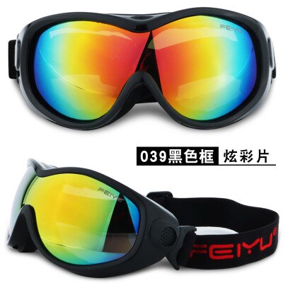 Ski Brille Snowboard Maske Für Männer Frauen Ski Brillen Schnee Schutz Über Brille Erwachsenen Doppel Anti-Nebel Zylindrischen: 7