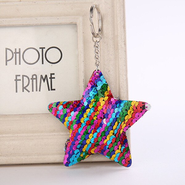 Bling unicorn nyckelring leksakshänge glitter leksak för flickor bilväska hänge: B12