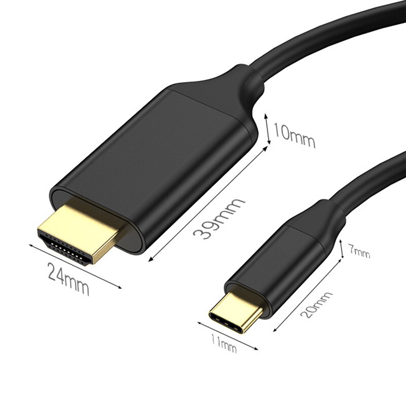 Type-C Naar Hdmi Kabel 4K 30Hz Type C Display Port... – Grandado
