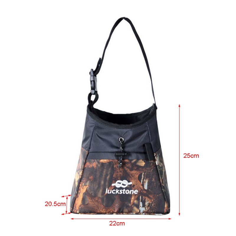 Oxford stoffen waterdichte klimtas, praktische outdoor gewichtheffen boulder magnesium tas, klimuitrusting