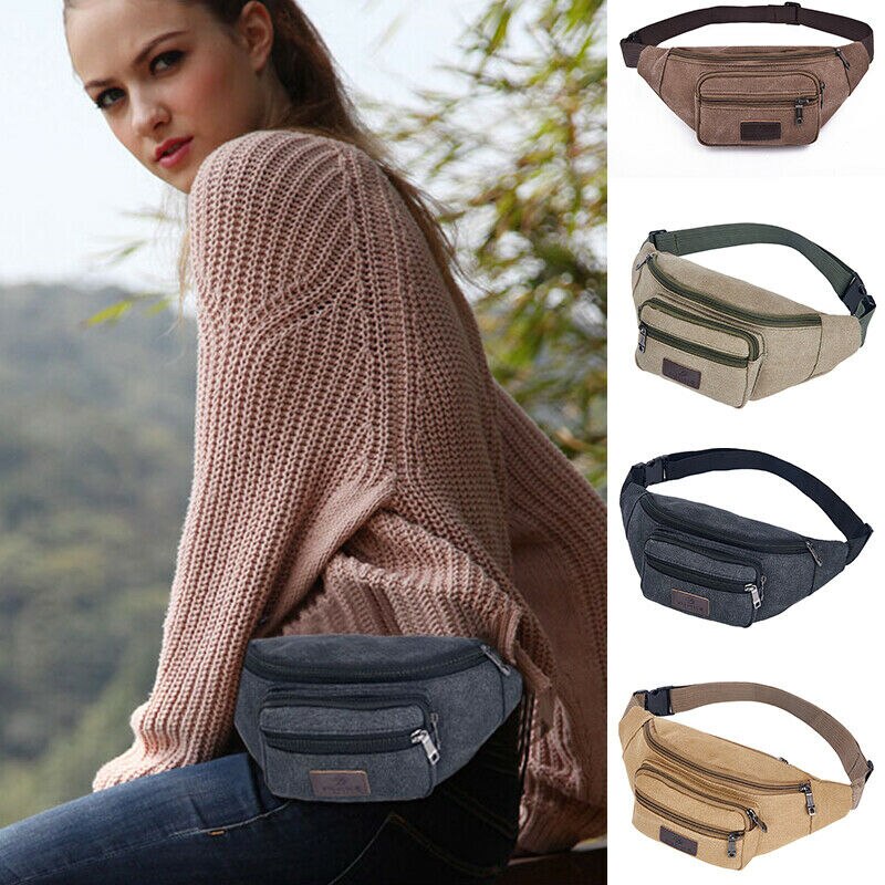 Fanny Pack Taille Tasche Männer Frauen Crossbody Hüfte Gürtel Tasche Tasche Reise Sport Wandern Casual Taschen Neue