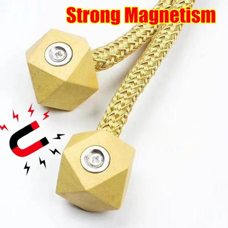 2 Stuks Gordijn Tieback Veelzijdige Bal Magnetische Gordijnen Gesp Tie Backs Douchegordijn Houder Muur Ballen Thuis Kamer Accessorie