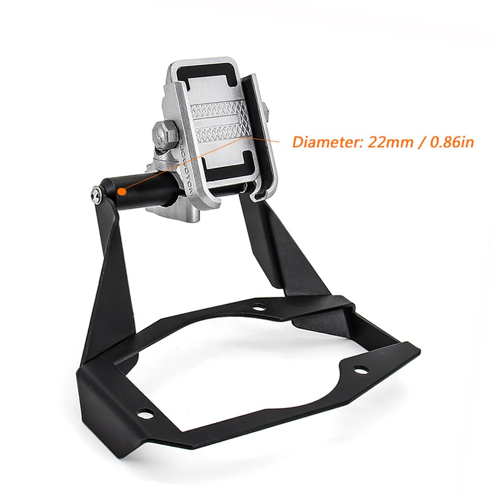 For KTM 1050 1090 1190 Adventure ADV Motorcycle Stand Holder Phone Mobile Phone GPS Plate Bracket: Black Combination C