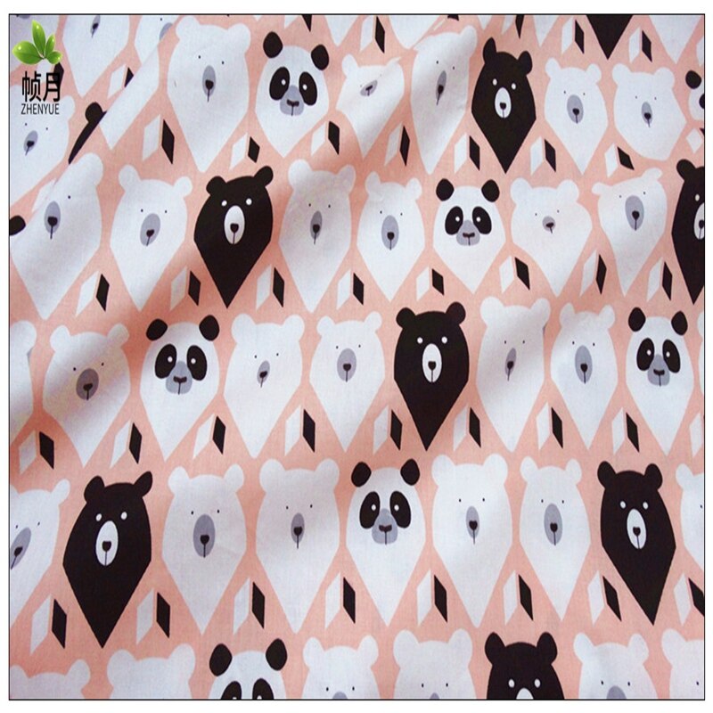 40Cm 50Cm, 3 Stks/partij, Jungle Beer, Katoen Twill Stof, Patchwork Doek, diy Naaien Quilten Quarters Vet Materiaal Voor