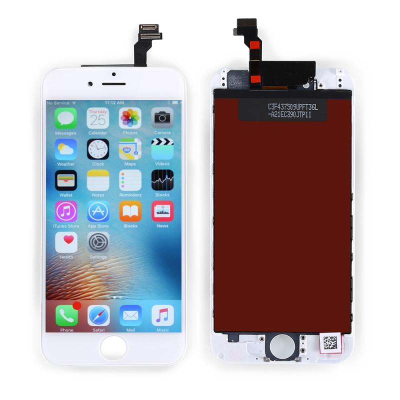 White LCD Display+Touch Screen Digitizer Assembly Replacement for iPhone 6 4.7" Mobile Phone Parts Mobile Phone LCD Screens: Default Title