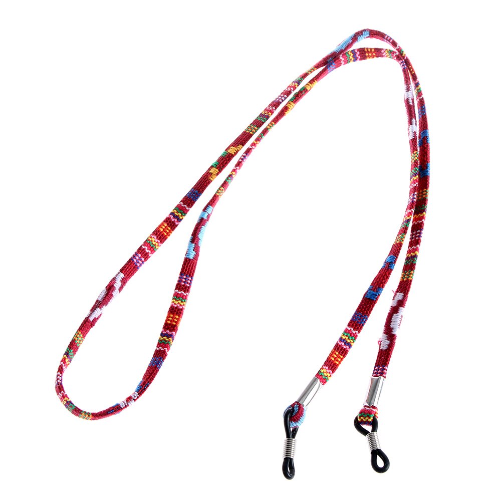 Praktische zonnebril nekkoord koord houder veelkleurige bril lanyard houder etnische touw brillenketting