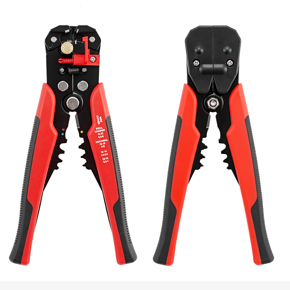 Electrician Wire Tool Cable Wire Stripper Cutter Crimper Automatic Crimping Stripping Plier