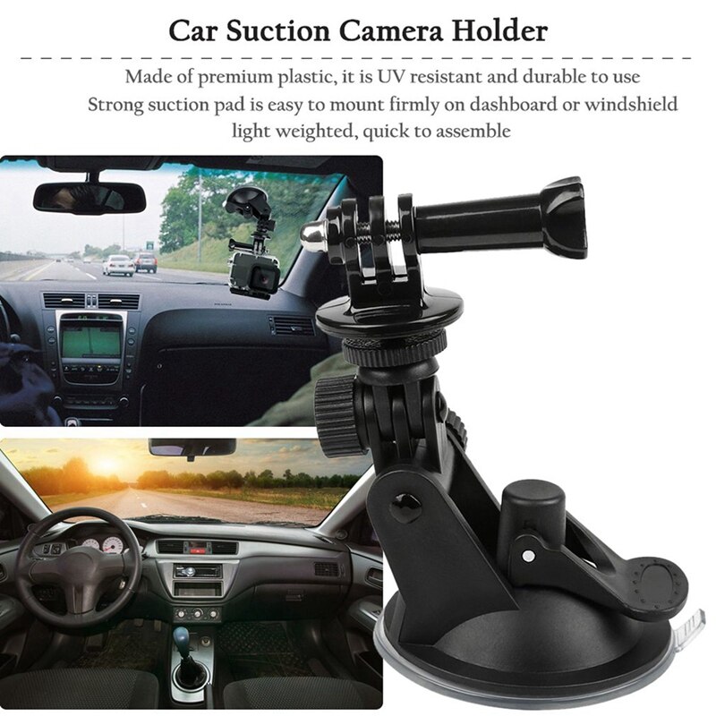 2 Pcs Camera Accessoires: 1 Pcs Waterdichte Case Duiken Beschermende Shell Box & 1 Pcs Camera Stabilisator Auto Bracket
