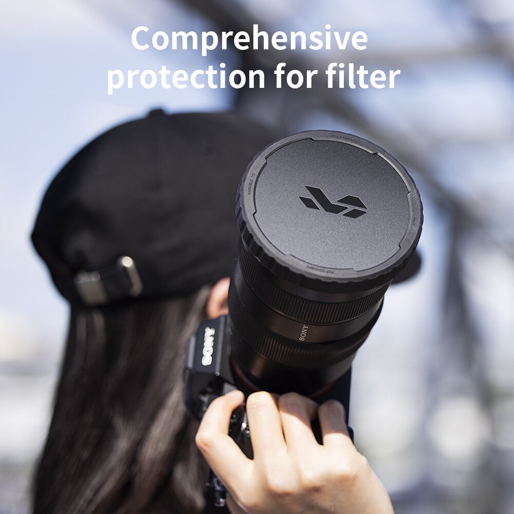 K &amp; F Concept Camera Lens Filter Cover Hood Nd Filter Cap Voor K &amp; F Variabele Verstelbare Nd Filter 67Mm 72Mm 77Mm 82Mm