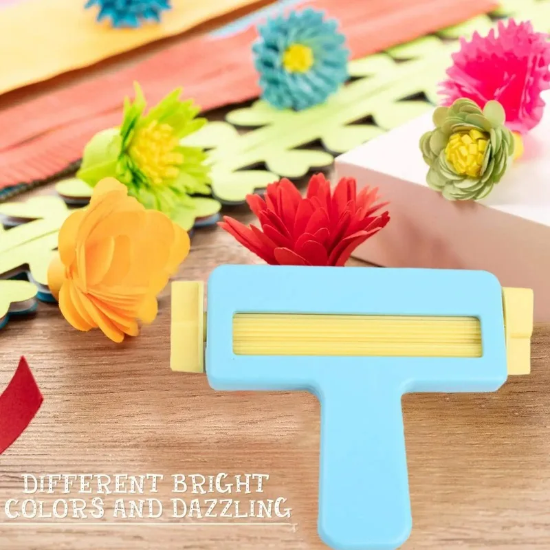 Teksturrulle papirhåndværk prægemaskiner papirkrymper quilling håndværktøj bølgeformer fremstillingsværktøj til gør-det-selv kunsthåndværk scrapbooking