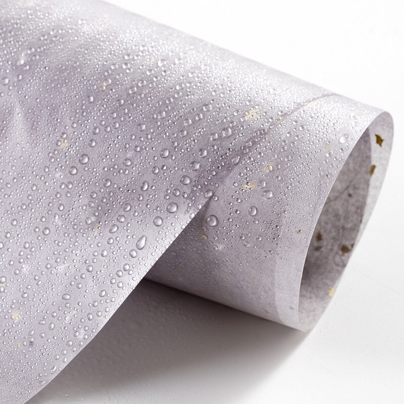 10Pcs Gold Silver Shiny Waterproof Flower Wrapping Papers Christmas Wrapping Papers Craft Papers