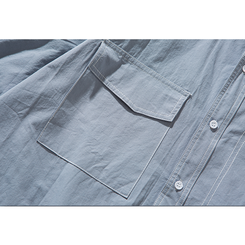 men shirt stranger things camisa masculina Long sleeves hawaiian shirt Men Clothing linen shirts men A short sleeved shirt