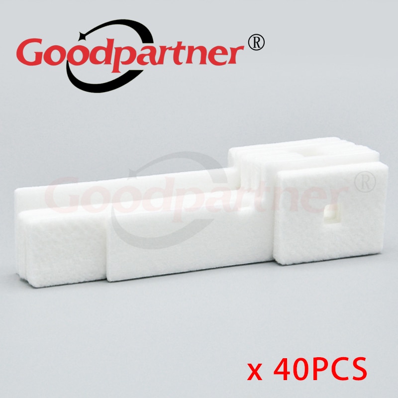 40X Gąbka do zbiornika na zużyty atrament do Epson L355 L210 L120 L365 L110 L111 L130 L132 L211 L220 L222 L300 L301 L360 L362 L363 L366 L455