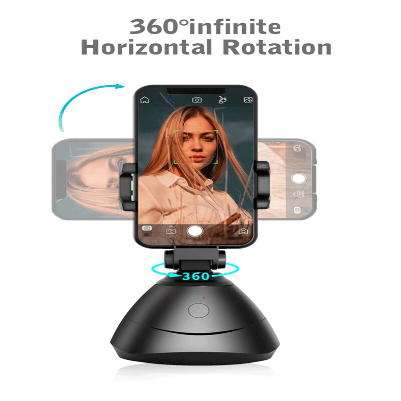 All-In-One Smart Shooting Camera 360° Rotating Mobile Phone Camera Stabilizer Bluetooth Motion Tracking And Shooting PTZ