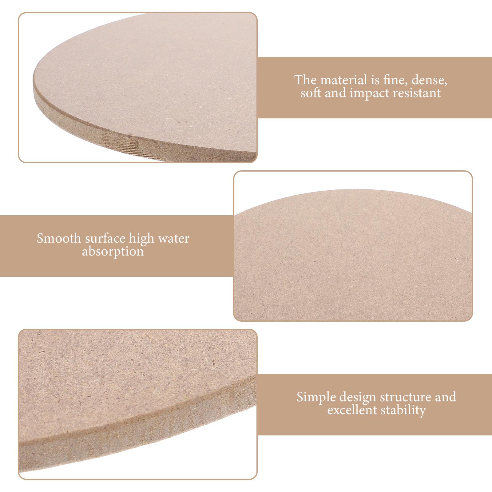 Pottery Drying Board 30cm Clay Crafts Drying Board Pottery Making Mat Sculpture Base Plate Ceramics Wheel Bat Unfinished Circles