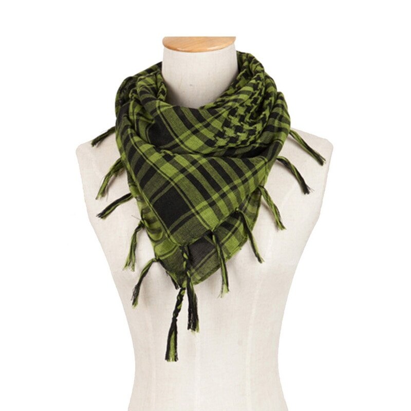 Unisex Scarves Women Men Arab Shemagh Keffiyeh Palestine Scarf Shawl Wrap Spring Plaid Scarf For Women: 5