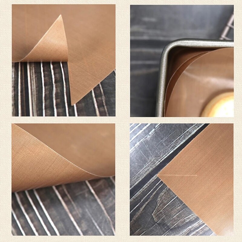 Wielokrotnego użytku prasa termiczna Podkładka papier robić pieczenia mata nieprzywierająca arkusz rękodzieło odporny na ciepło łatwe robić czyszczenia grill i maty robić pieczenia narzędzia