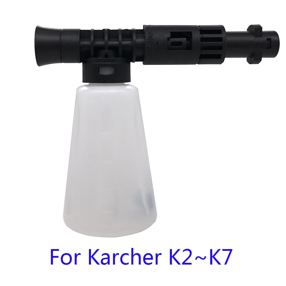Højtryksrenser sne skum lanse/ skumpistol kanon/ skum generator/ skum dyse/ bilvask sæbe sprøjte til karcher k-serien: Default Title